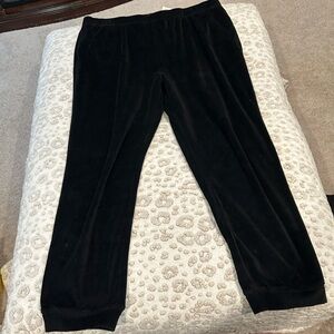 NWT Alfred Dunner Womens Size XL Plush Joggers